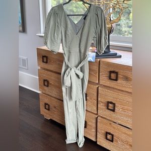 Majorelle Sage Green Jumpsuit NWT